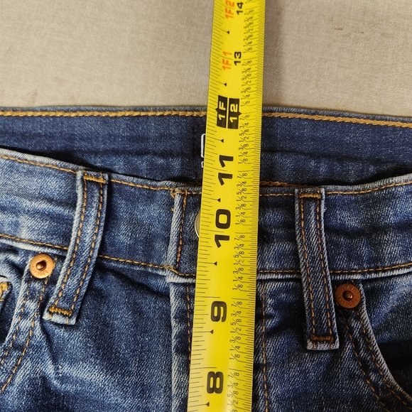 Gap True Skinny High Waisted Rise Jeans Jeggings Casual Basic Denim Cropped - Picture 8 of 11